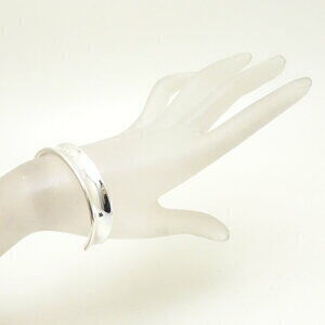 TIFFANY Cuff Bangle Silver